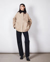 Brixtol Textiles Davonna Padded Khaki Damen Jacke Wasserabweisend khaki