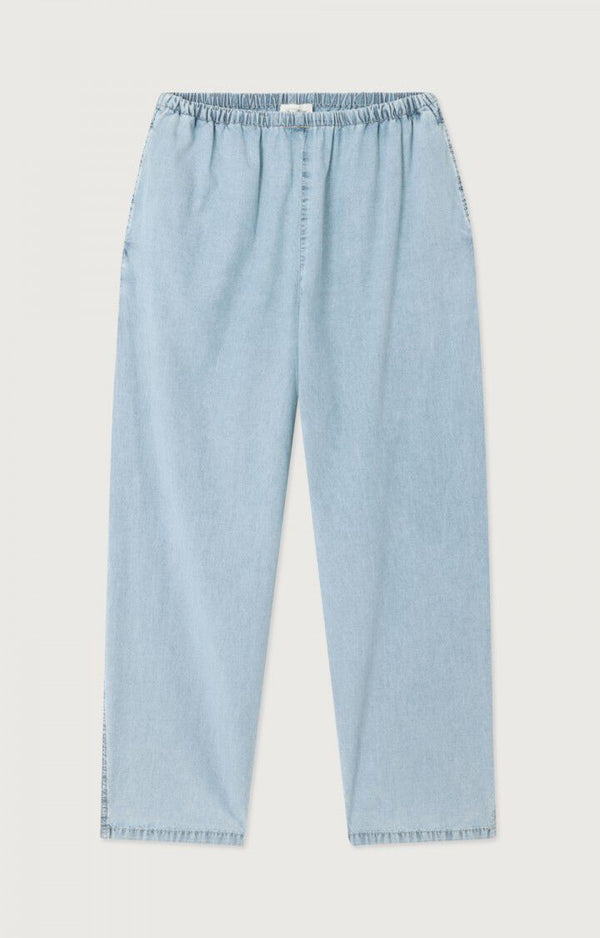 American Vintage Blue Snow Paybou Hose Herren hellblau