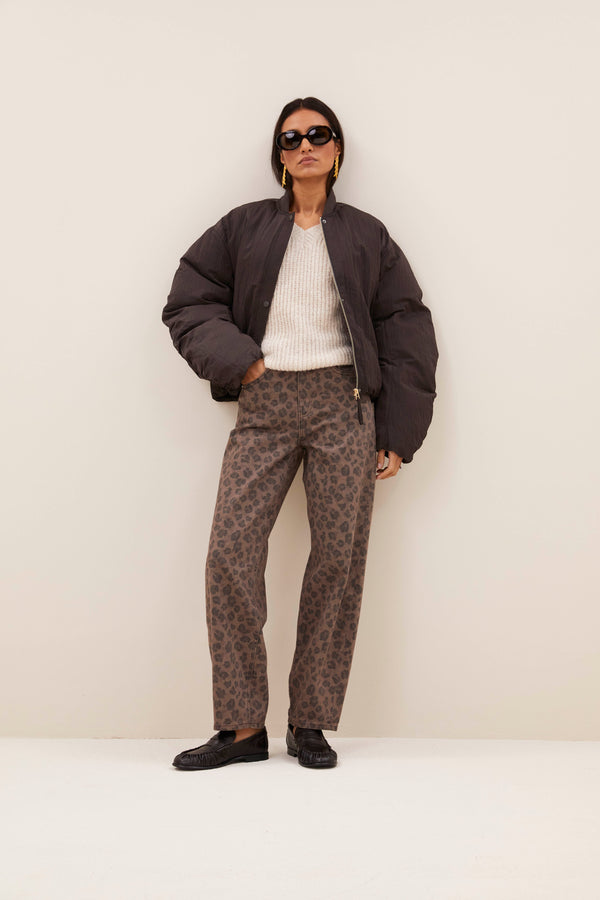 By-Bar Bodie Bomber Jacket Espresso Damen Jacke braun