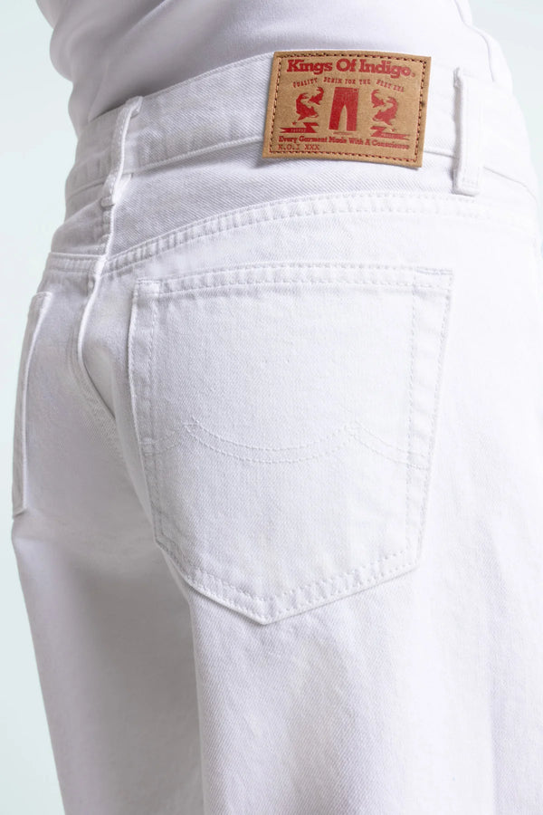Kings of Indigo Tanja White Pant Hose Damen weiss