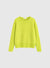 Maison Anje Likey Pullover Acid Lime Alpaka Strick Damen grün