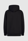 Cleptomanicx Mask Boxy Hooded Black Sweat Herren schwarz