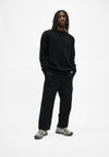 Cleptomanicx Soft Knit Black Strickpullover Herren schwarz
