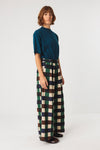 SKFK Nia Trouser Damen Palazzo Hose grün