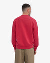 Colorful Standard Classic Organic Crew Sweatshirt Faded Red Unisex rot