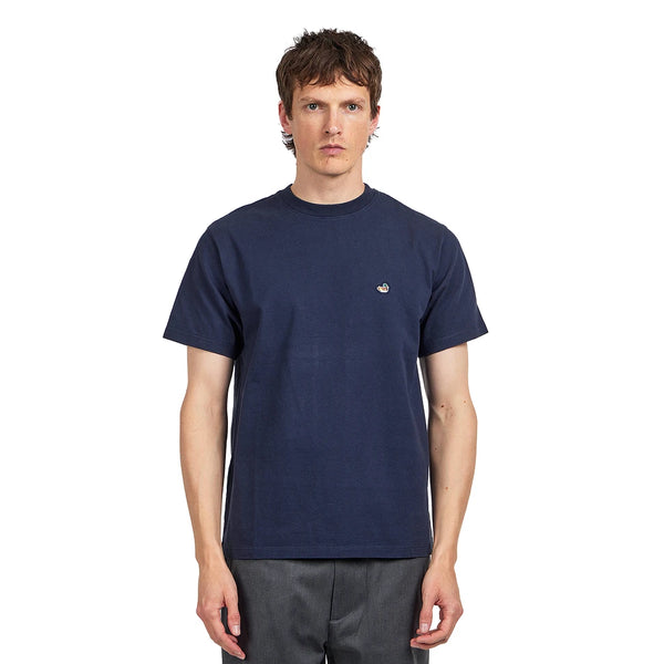 Edmmond Studios Duck T-Shirt Plain Navy Herren – Produktansicht 1