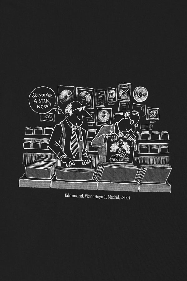 Edmmond Studios Vinilos Madrid Plain Black Herren – Produktansicht 4