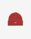 Obey Future Beanie Embroidered Logo Mütze unisex Mineral Red rot