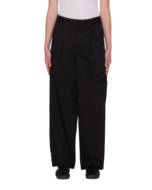 Obey Arden Pant Black Damen Baggy Fit Stoffhose Workwear schwarz