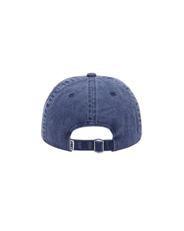 Obey Pigment Outline Delta 6 Panel SB Cap Mild Navy Unisex Mütze blau