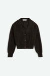 Kings of Indigo Decima Chocolate Brown Cardigan Damen braun