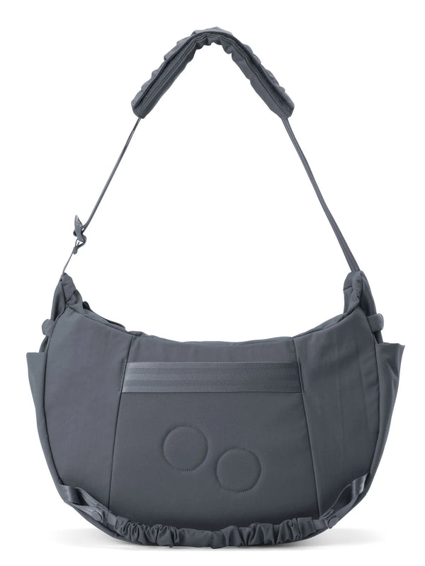 pinqponq Krumm Large Crinkle Black Crossbody Bag Tasche unisex schwarz