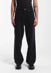 Dr. Denim Omar Relaxed Fit Jeans Hose Worned Black Herren schwarz