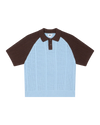 Obey Skyway Multi Abel Polo Sweater Shirt Herren blau