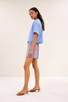 By-Bar Suki Sweat Top City Blue Damen T-Shirt hellblau