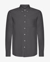 Colorful Standard Lava Grey Organic Button-Down Shirt Hemd Herren grau
