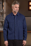 About Companions Dario Indigo Mid Blue Shirt Hemd Herren blau
