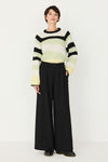 SKFK Nia Trouser Damen Palazzo Tencel Hose schwarz