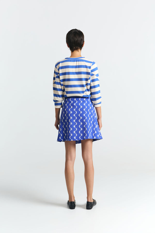 Suite 13 Ganges Stripes Shirt Damen Langarm Streifen blau