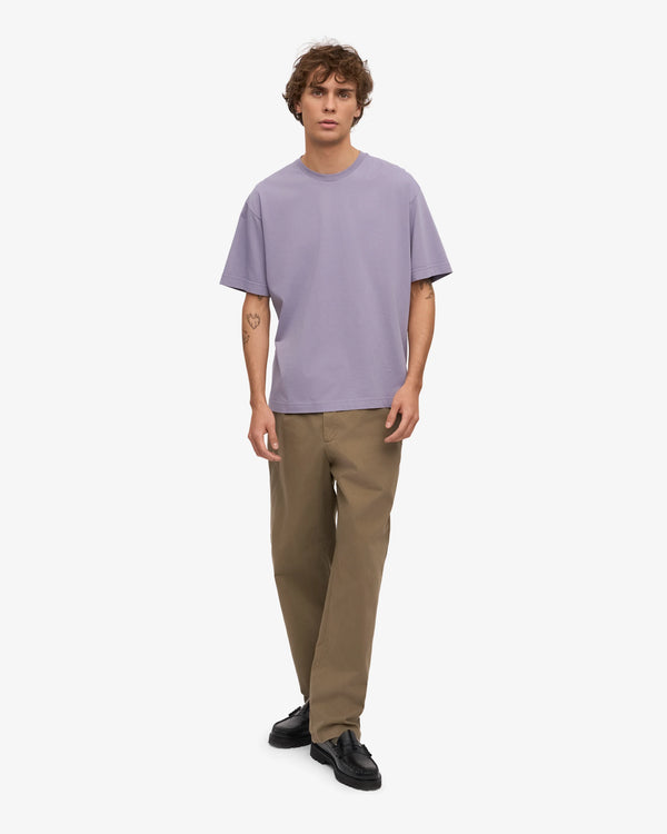 Colorful Standard Purple Jade Oversized T-Shirt Herren purple