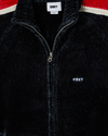 Obey Varen Zip Up Sweater Navy Multi Herren Strickjacke blau