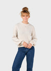 Klitmøller Pastel sand Strickpullover Gerda Damen creme