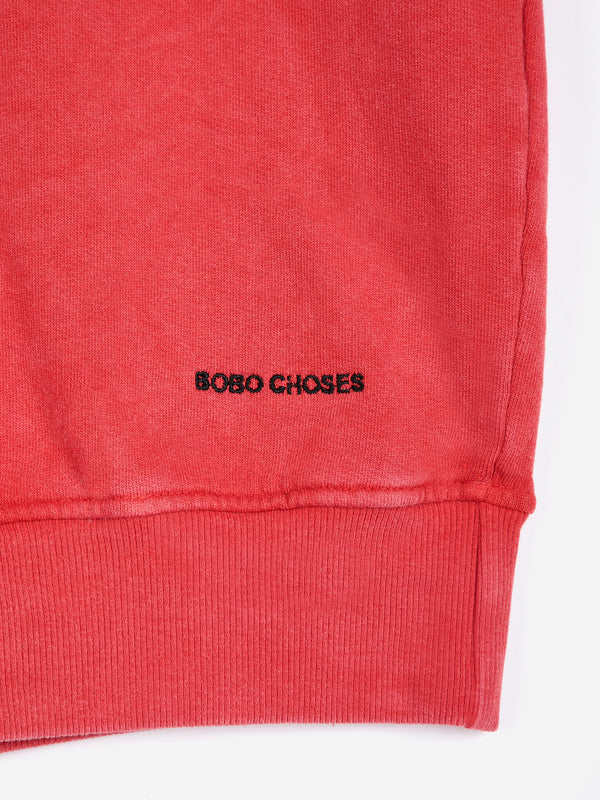 Bobo Choses Hidden Monster Crewneck Sweatshirt Damen Print rot