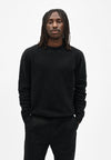 Cleptomanicx Soft Knit Black Strickpullover Herren schwarz