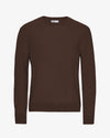 Colorful Standard Classic Merino Crew Coffee Brown Pullover Unisex braun