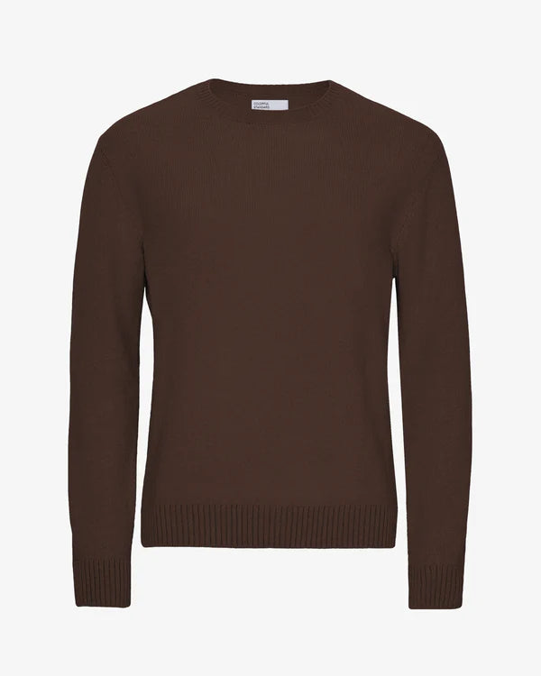 Colorful Standard Classic Merino Crew Coffee Brown Pullover Unisex braun