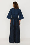 SKFK Kattalin Jumpsuit 2-in-1 Damen Bio Baumwolle Overall blau