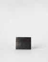 O MY BAG Mark´s Cardcase Maxi Black Classic Leather Schwarz Leder