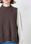 Klitmøller Nala Knit Vest Taupe Damen Pullunder Merino beige braun