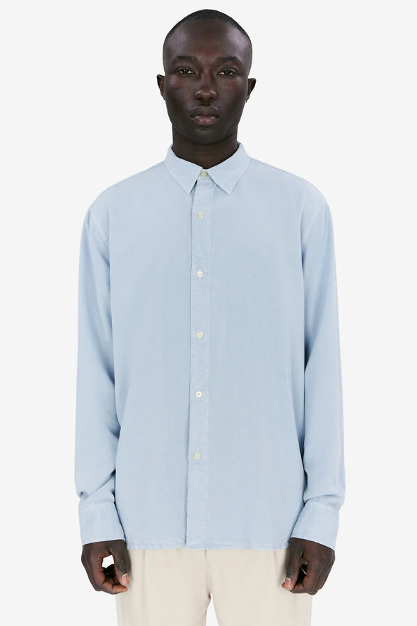 Elvine Ossian Light Blue Shirt Hemd Herren hellblau