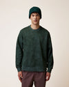 Faguo Fango Sweatshirt Dark Green Herren Modelansicht
