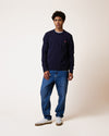 Faguo Marly Pullover Navy Herren Outfit