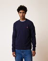 Faguo Marly Pullover Navy Herren Modelansicht