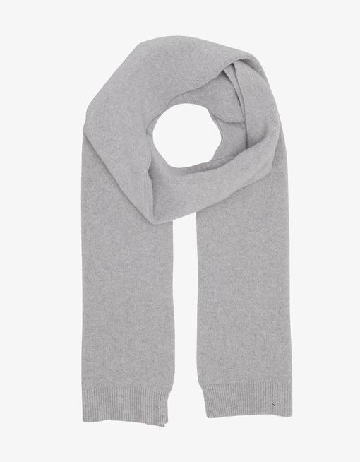 Colorful Standard Merino Wool Schal Heather Grey Damen hellgrau