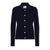 Colorful Standard Merino Wool Cardigan Navy Blue Damen Strickjacke blau