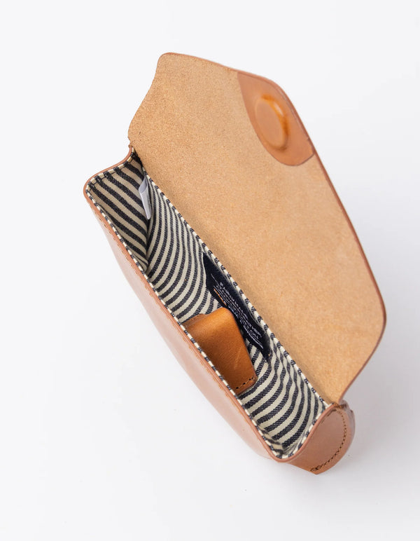 O My Bag Spectacle Case Cognac Classic Leather Brillenetui