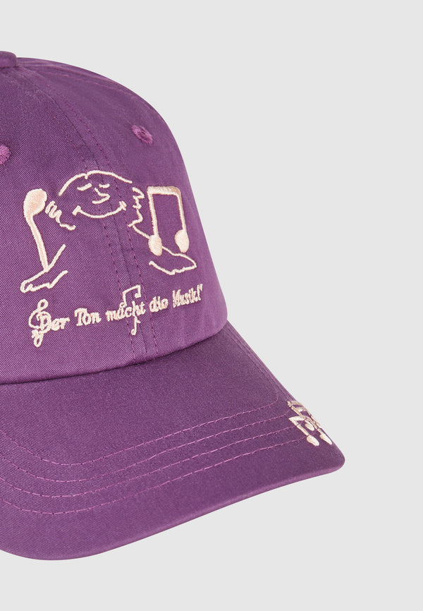 Cleptomanicx Plum Perfect One Size Cap lila