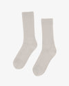 Colorful Standard Merino Wool Blend Socke - Snow Melange