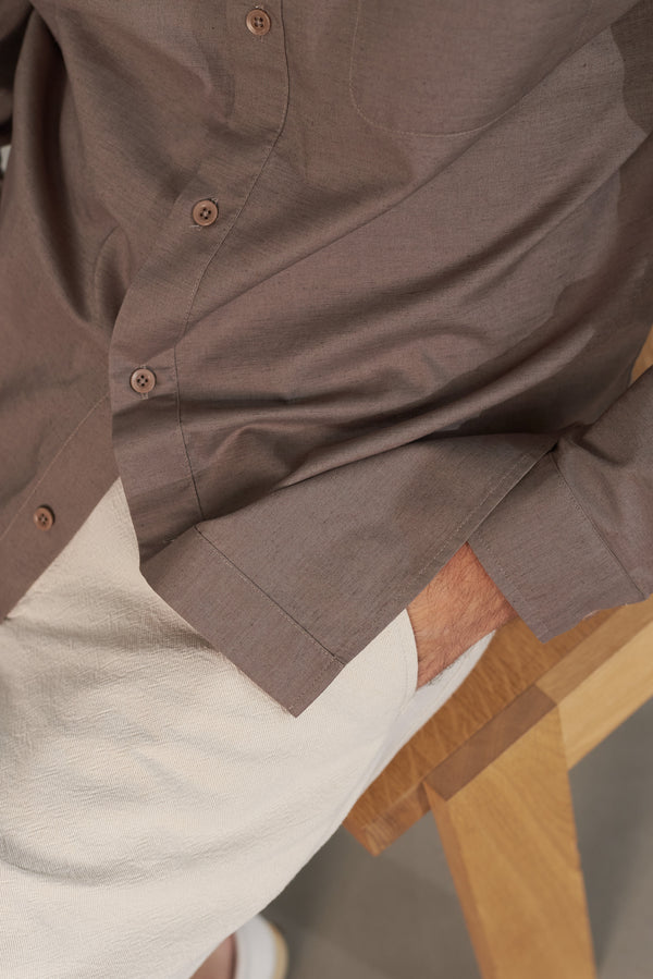 About Companions Ken Shirt Clay Hemd Herren braun