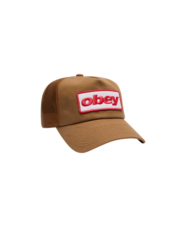 Obey Tan Ranch Trucker Cap Unisex braun