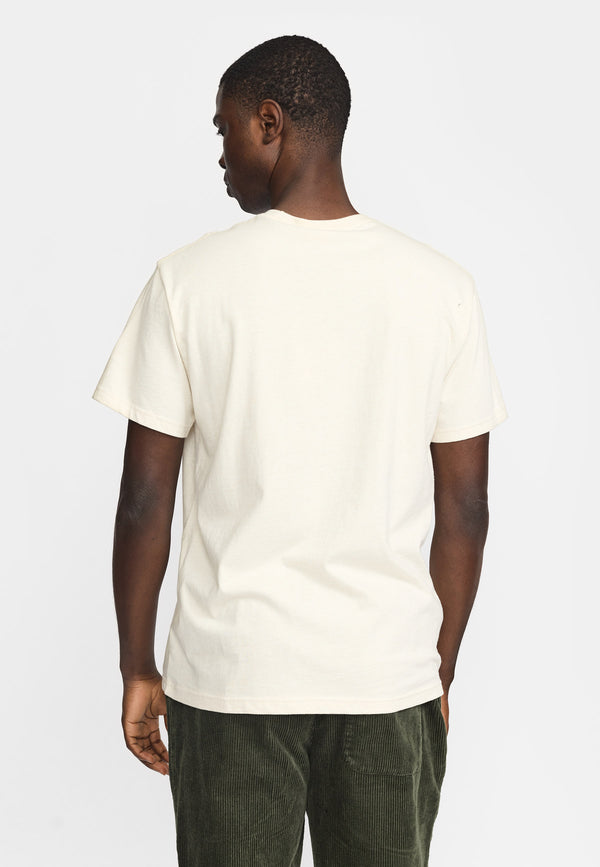 Revolution Trinkpäckchen Offwhite Melange Application T-Shirt Herren cremeweiss