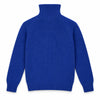 Harley of Scotland Lammwoll-Rollkragenpullover Herren Royalblau – Rückansicht