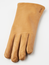 Hestra Elisabeth Camel Lederhandschuhe Damen hellbraun – Ansicht 3