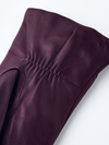 Hestra Elisabeth Dark Plum Lederhandschuhe Damen pflaumenlila – Ansicht 3
