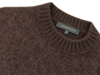 JOHNNYLOVE Hudson Chocolate – Kragen und Strickstruktur