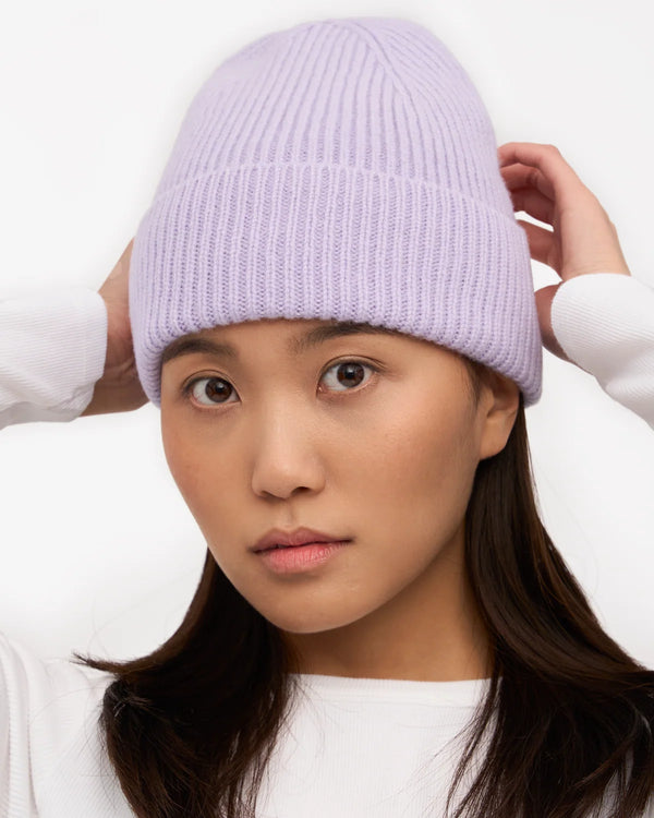 Colorful Standard Merino Beanie Mütze Soft Lavender Unisex flieder